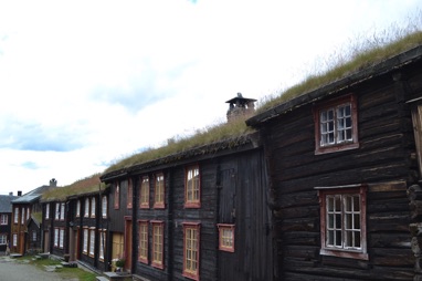Sleggveien houses Røros